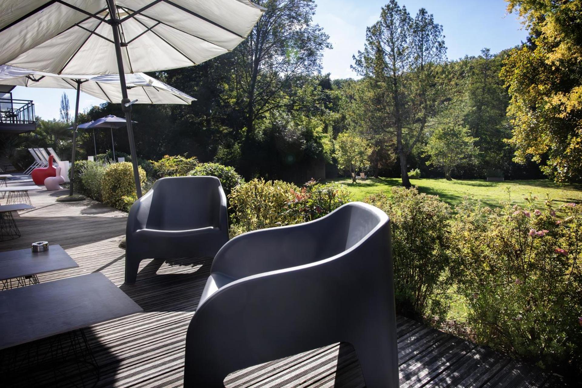 L'Aubiniere Hotel Restaurant & Spa Saint-Ouen-les-Vignes Buitenkant foto
